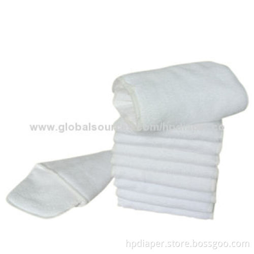 Washable and Re-usable Cloth Diaper Inserts for Babies